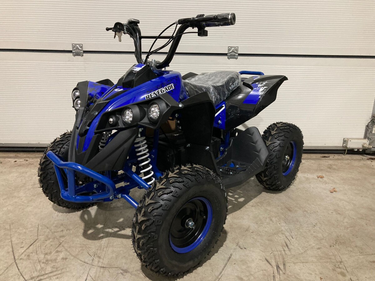 49CC Benzine Midi Quad Kinderquad in diverse kleuren.