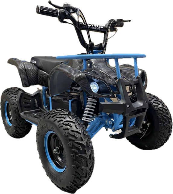 1000 Watt Quad met bagagerek Kinderquad - Afbeelding 3