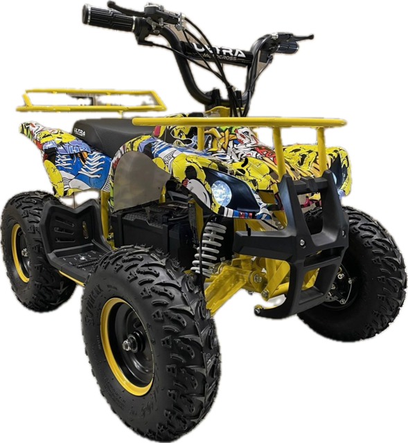 1000 Watt Quad met bagagerek Kinderquad - Afbeelding 2