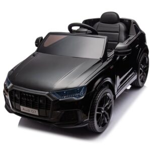 Audi Q7 elektrische kinderauto, 12 volt, rubber banden en meer!