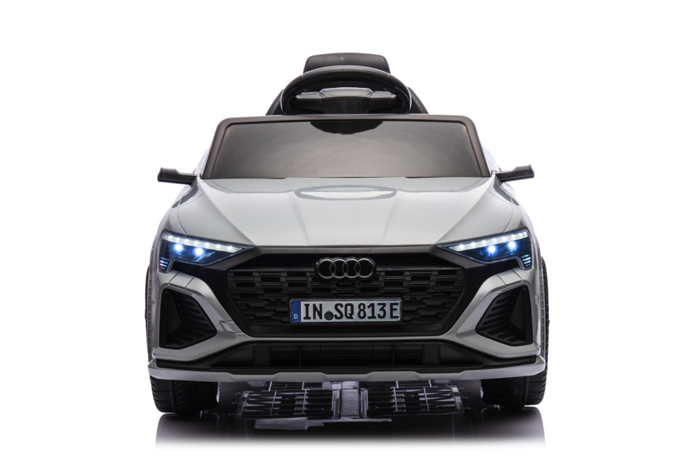 Audi S Q8, 12 volt elektrische kinderauto met rubberen banden, leder zitje en meer - Afbeelding 2
