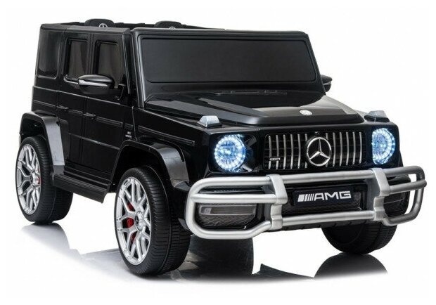 2 persoons Mercedes G63 AMG, 24v en 4x4 kinder accu voertuig! - Afbeelding 3