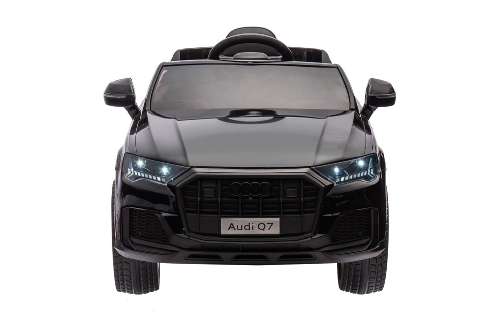 Audi Q7 elektrische kinderauto, 12 volt, rubber banden en meer! - Afbeelding 3