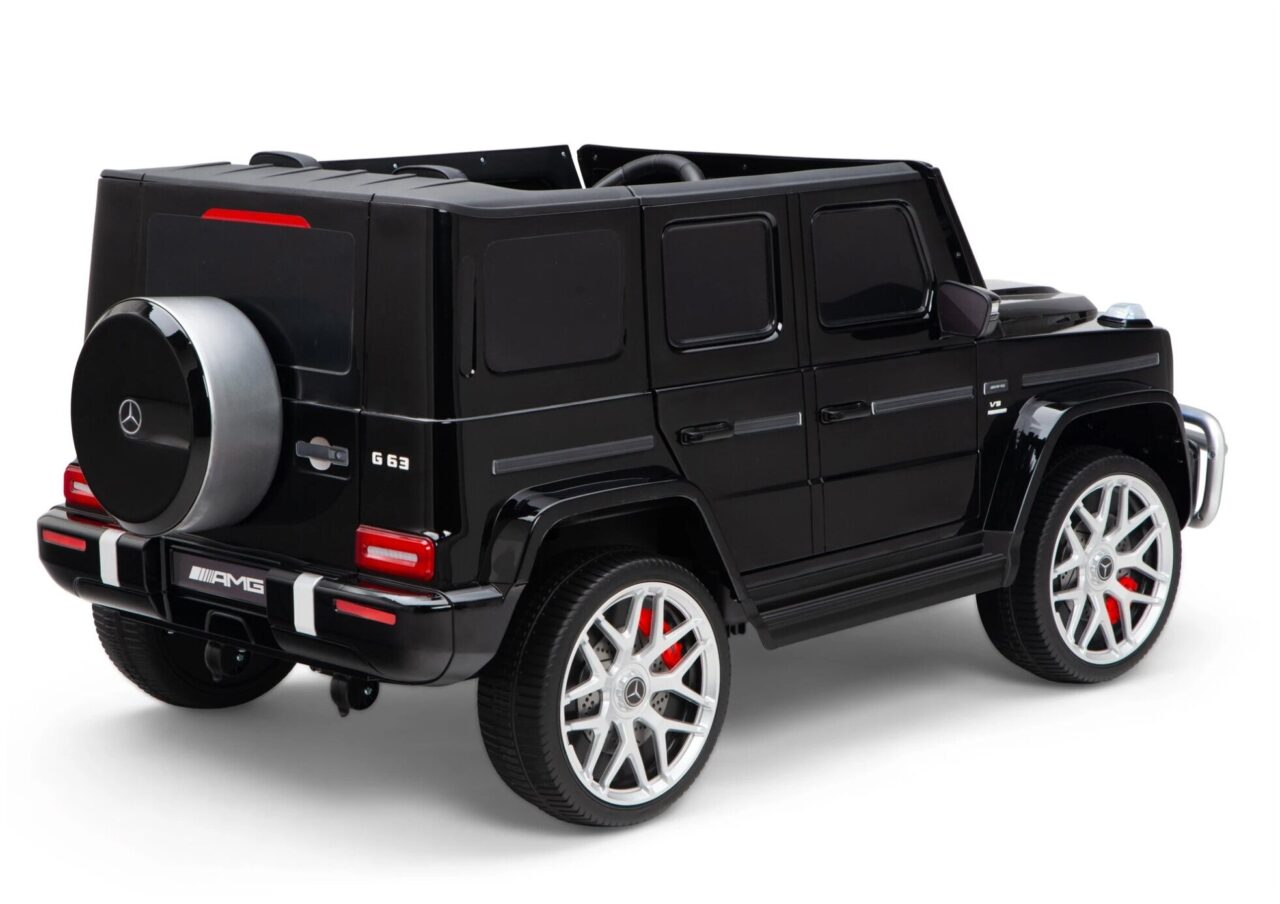 2 persoons Mercedes G63 AMG, 24v en 4x4 kinder accu voertuig! - Afbeelding 5