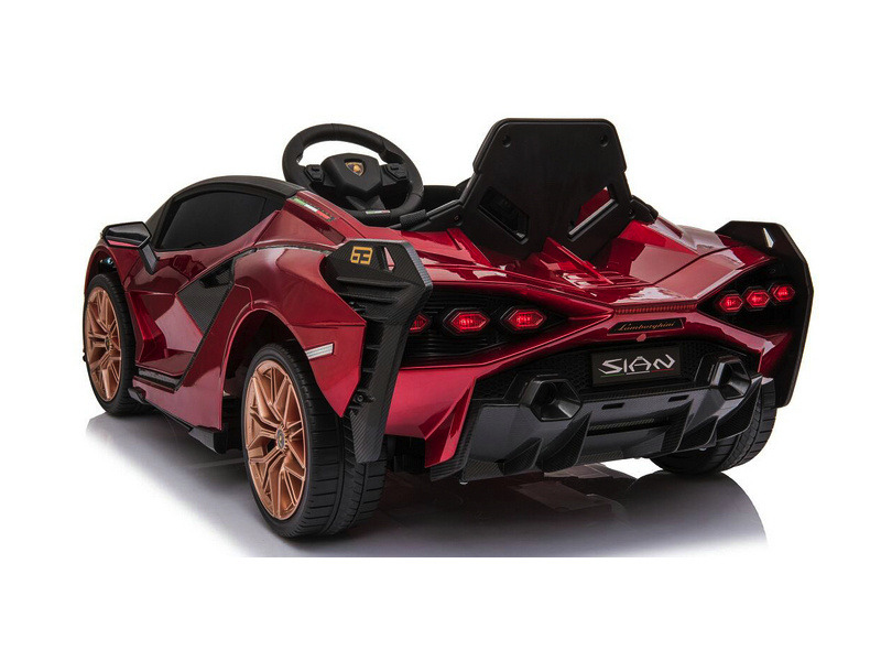 Lamborghini Sian, 12v elektrische kinderauto met vleugeldeuren - Afbeelding 6