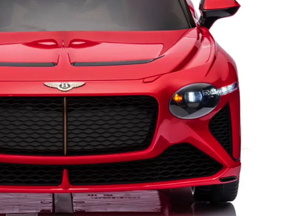 Bentley Bacalar, 12 volt elektrische kinderauto, leder zitje, rubberen banden en meer. - Afbeelding 6