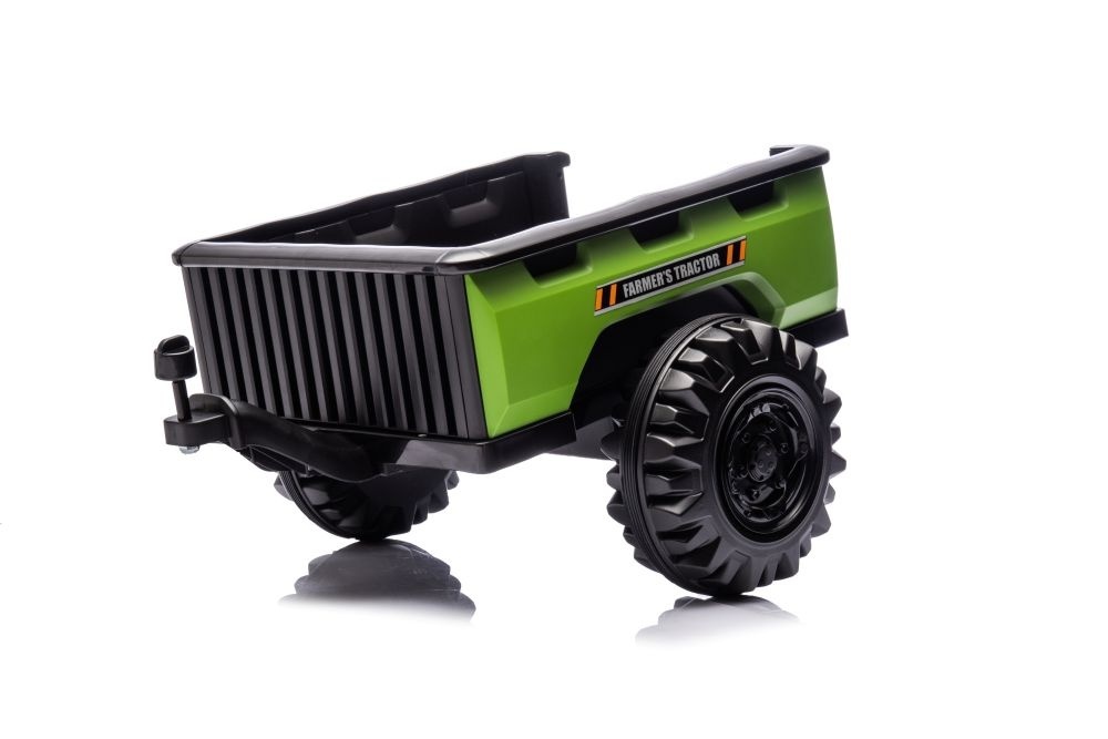Elektrische tractor met aanhangwagen, 12 volt, muziek module, bluetooth - Afbeelding 6