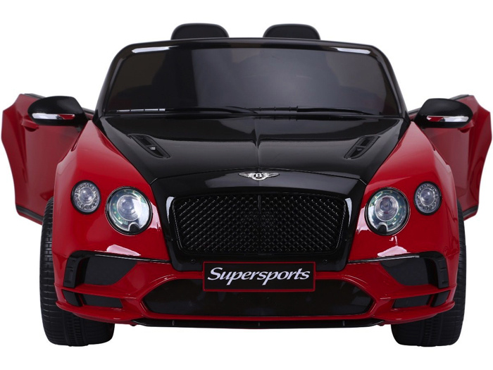 Bentley Supersports, 2 zitter elektrische kinderauto, rubberen banden en meer! - Afbeelding 7