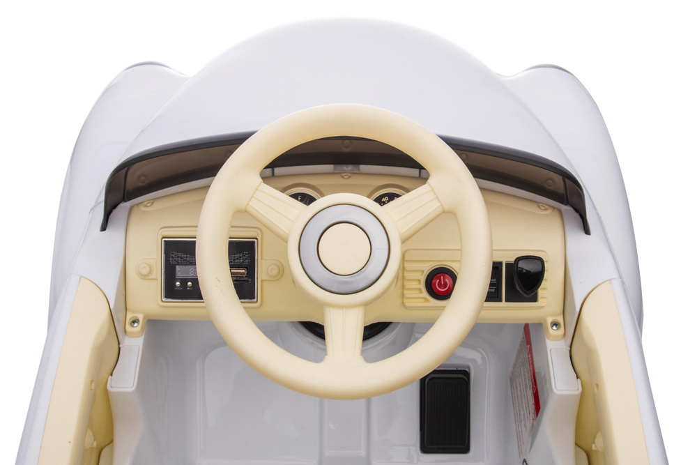 Chevrolet 3100 Classic, 12V elektrische kinder voertuig, leder zitje, rubberen banden - Afbeelding 8