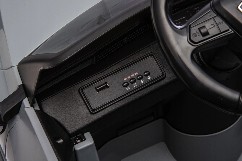 Audi S Q8, 12 volt elektrische kinderauto met rubberen banden, leder zitje en meer - Afbeelding 8