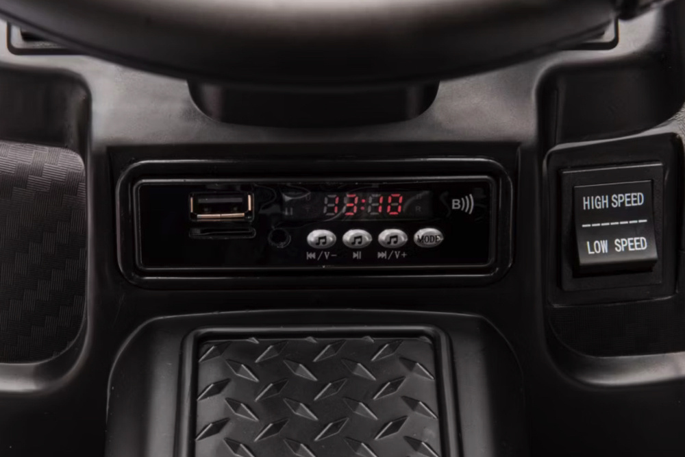 Elektrische tractor met aanhangwagen, 12 volt, muziek module, bluetooth - Afbeelding 10