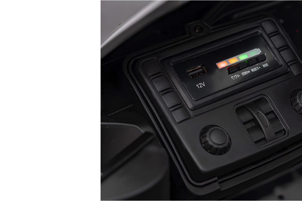 BMW M4, 12 volt elektrische kinderauto, Leder zitje, Rubberen banden, Kinder Accu Auto! - Afbeelding 10