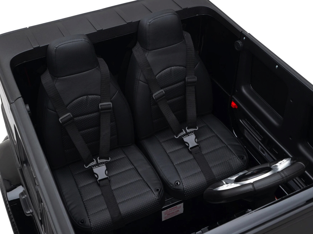 2 persoons Mercedes G63 AMG, 24v en 4x4 kinder accu voertuig! - Afbeelding 10