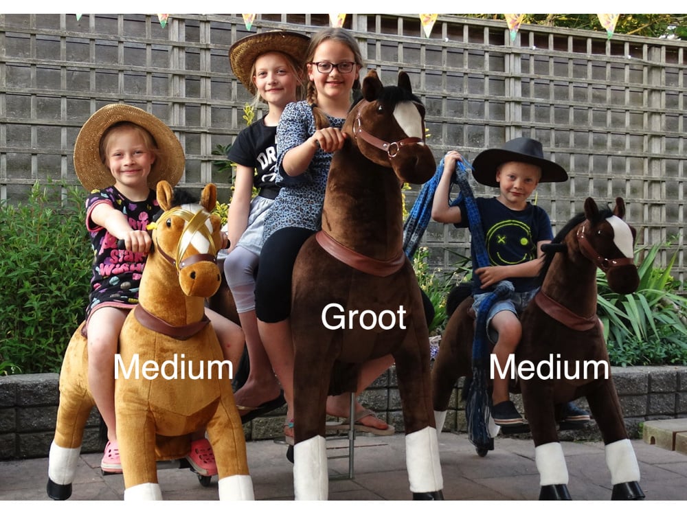 MY PONY, rijdend speelgoed paard van ROLLZONE ®, 8+ (MP2009-L) - Afbeelding 8