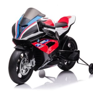 BMW HP4, 12v Kinder Accu Motor met rubberen banden en meer