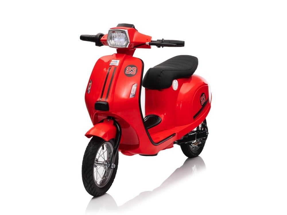 24 volt elektrische kinder scooter met 350 watt aandrijving
