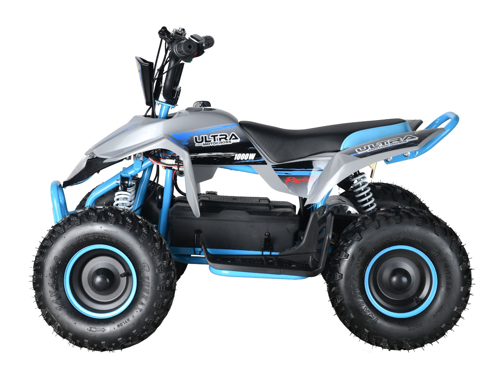Ultra Motorcross Quad 1000W 36 Volt Quad Blauw - Afbeelding 4