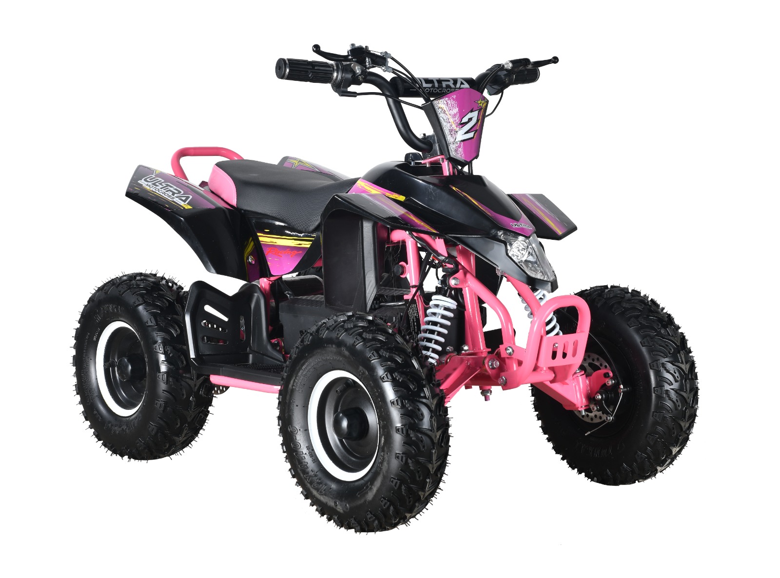 Ultra Motorcross Quad 1000W 36 Volt Quad Roze