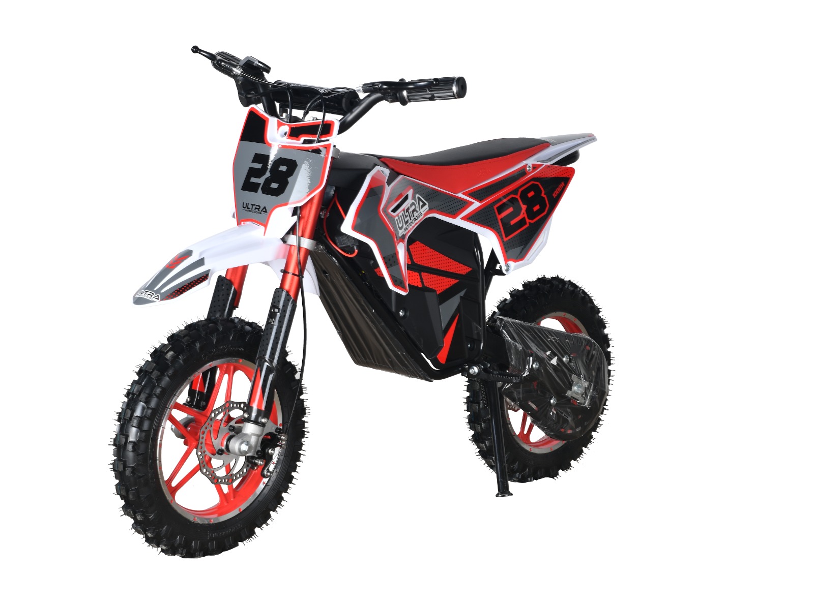 Ultra Motorcross Crossmotor 1000W 36 Volt Rood Max 30 KM/U