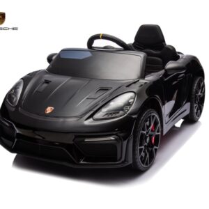 Porsche Spyder RS, 12 volt Lithium accu, rubberen banden, leder zitje en meer!