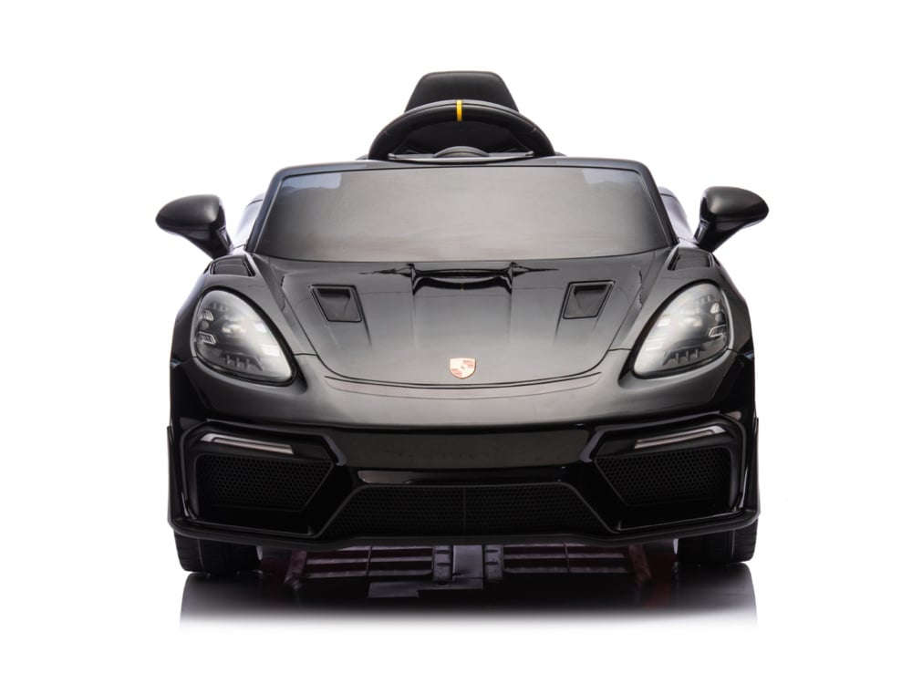 Porsche Spyder RS, 12 volt Lithium accu, rubberen banden, leder zitje en meer! - Afbeelding 2