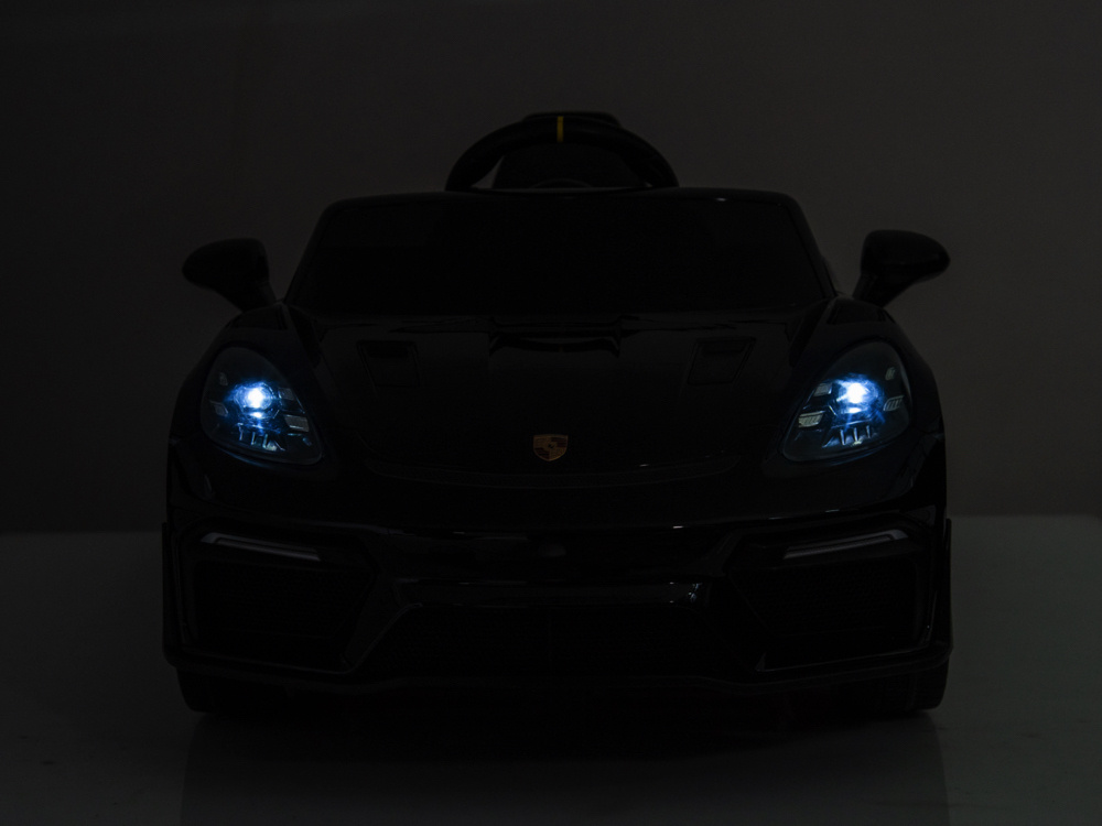 Porsche Spyder RS, 12 volt Lithium accu, rubberen banden, leder zitje en meer! - Afbeelding 9