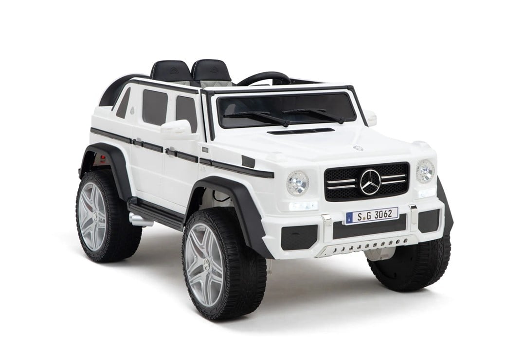 Mercedes-Maybach G650 elektrische kinderauto, 12 volt, rubberen banden en meer!