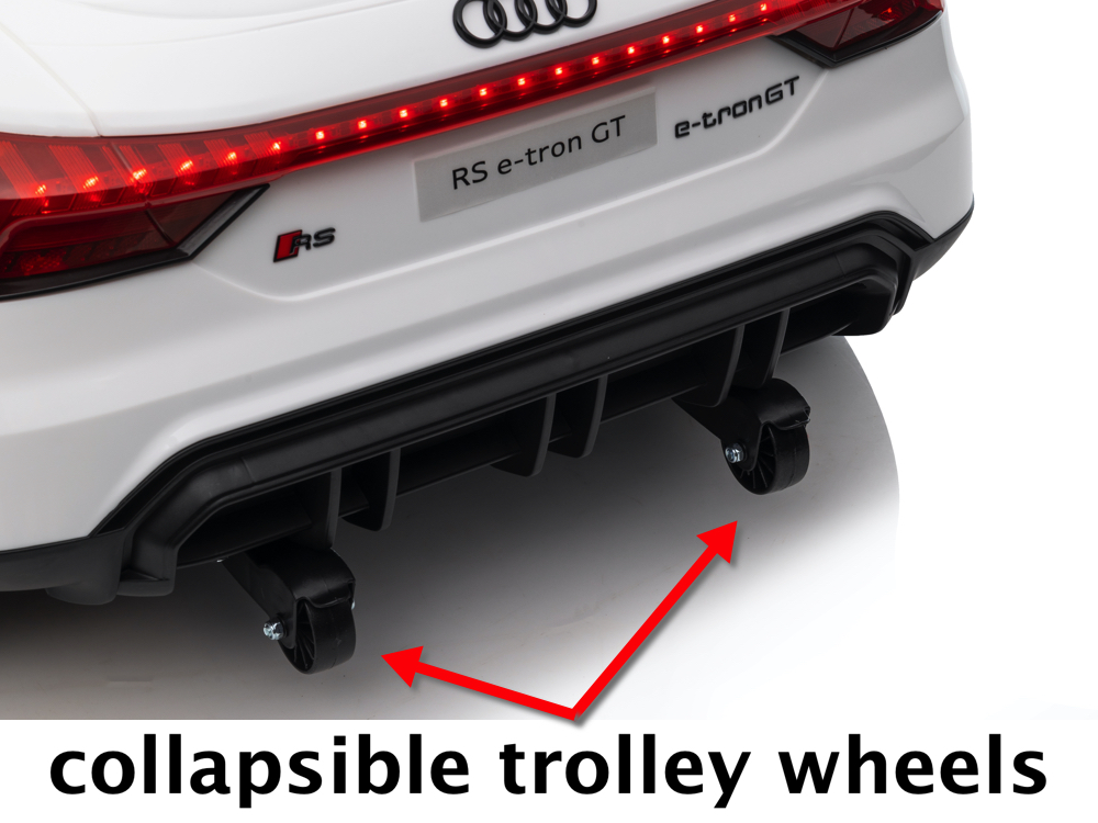 Audi RS e-tron GT, 12 volt elektrische kinder voertuig met muziek module en meer! - Afbeelding 15