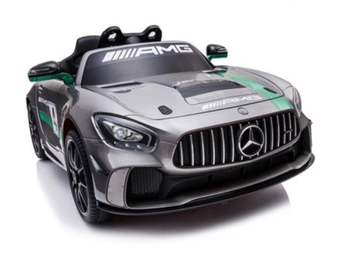 Mercedes-Benz GT4 AMG AccuVoertuig met MP4 scherm en veel meer! - Afbeelding 2