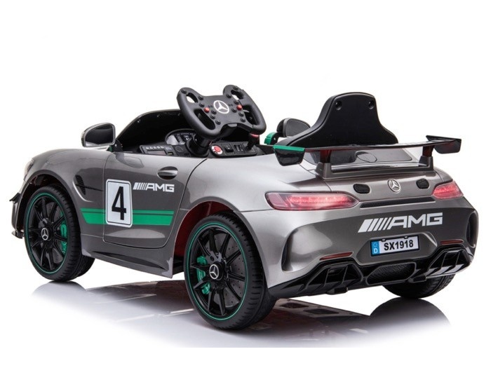 Mercedes-Benz GT4 AMG AccuVoertuig met MP4 scherm en veel meer! - Afbeelding 3