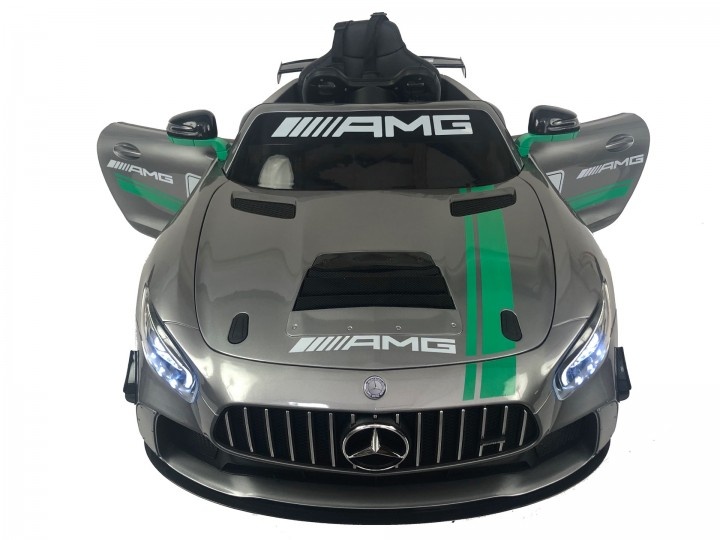 Mercedes-Benz GT4 AMG AccuVoertuig met MP4 scherm en veel meer! - Afbeelding 6