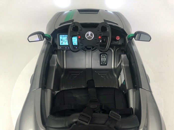 Mercedes-Benz GT4 AMG AccuVoertuig met MP4 scherm en veel meer! - Afbeelding 7